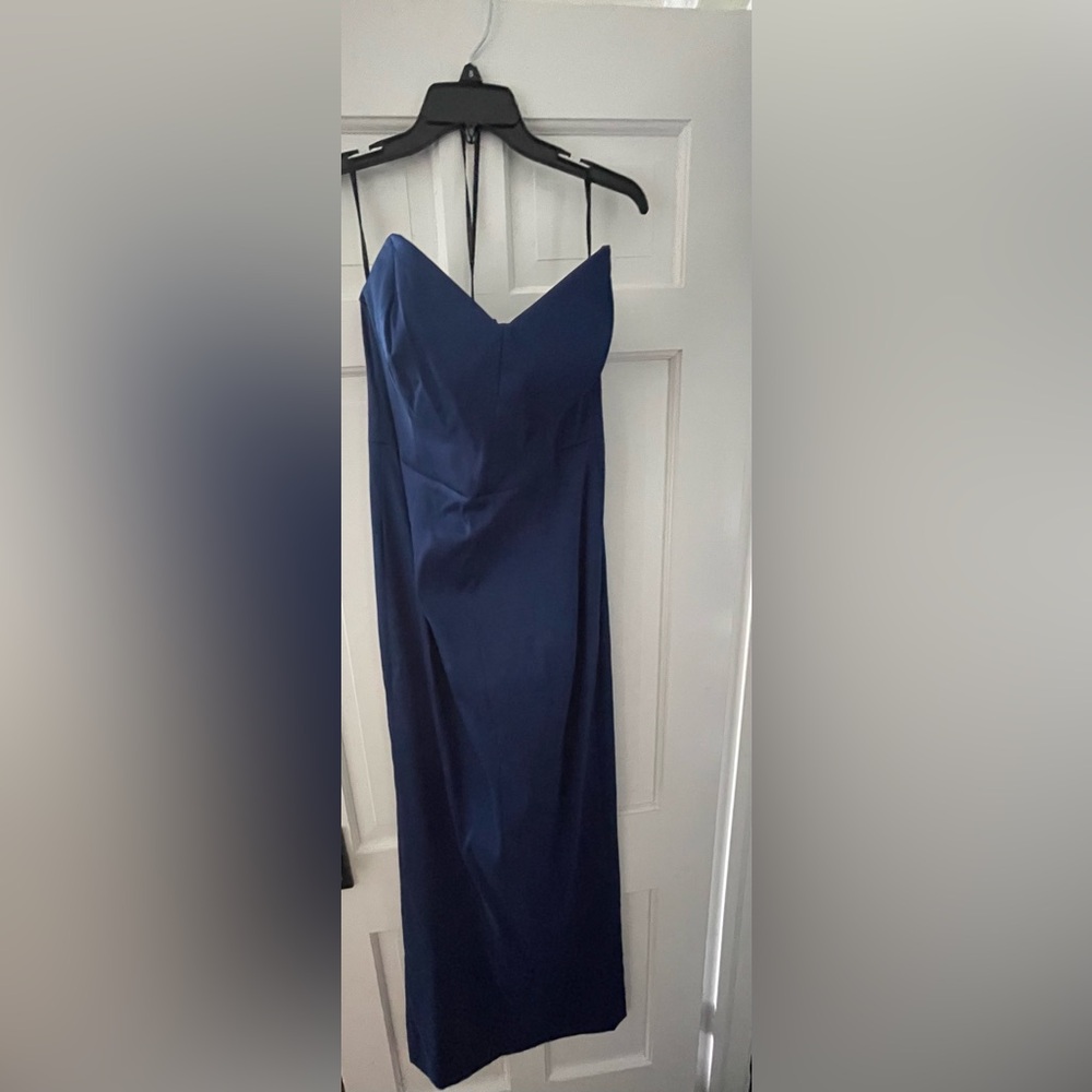 Donna Karan Navy Maxi Dress - Picture 5 of 6